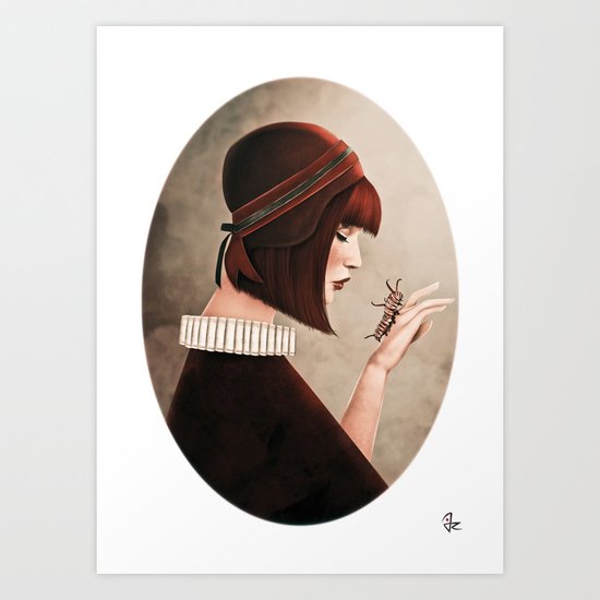 The Monarch Art Print