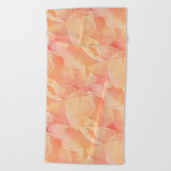 Nothing But Peach Beach Towel