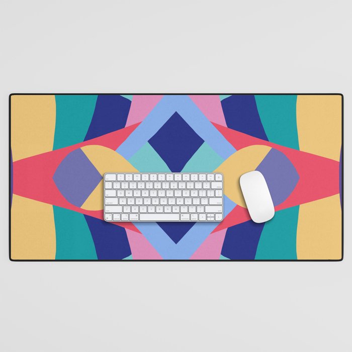 Geometric Abstract #2 Desk Mat