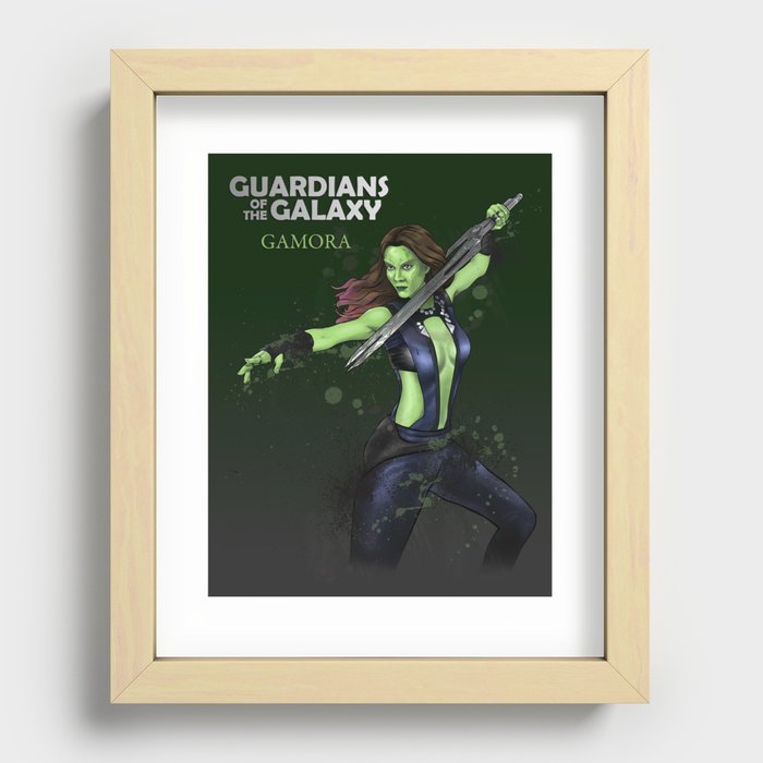 Gamora Recessed Framed Print