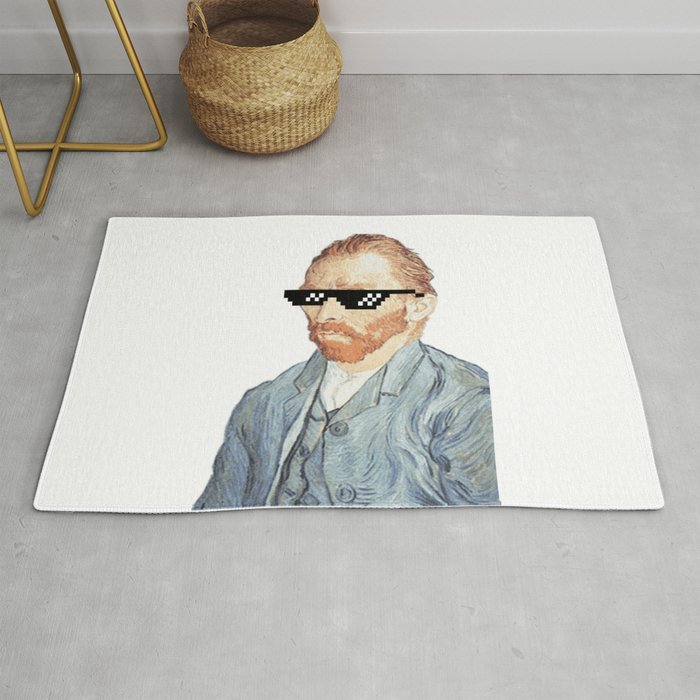 Thug Vincent Van Gogh Rug