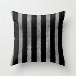 Gothic Stripes II Throw Pillow