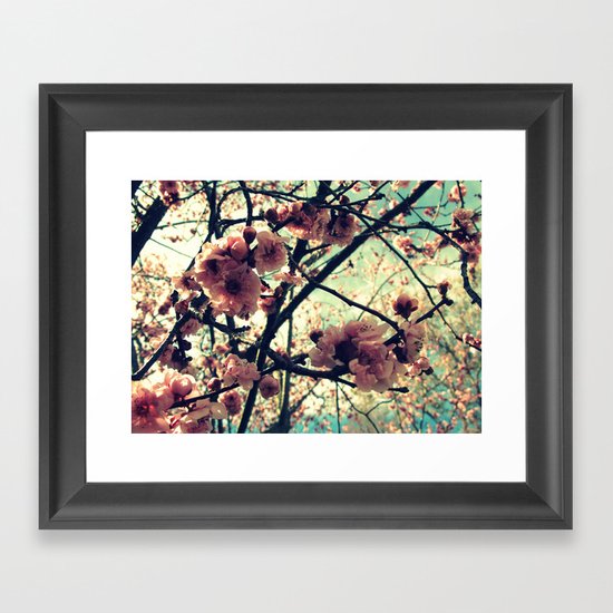 Vintage Blooms Framed Art Print