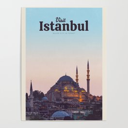 Visit Istanbul Poster