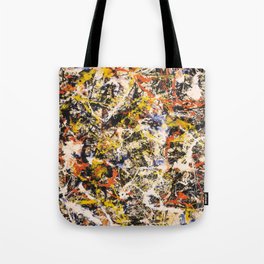 Jackson Pollock--- Convergence Tote Bag