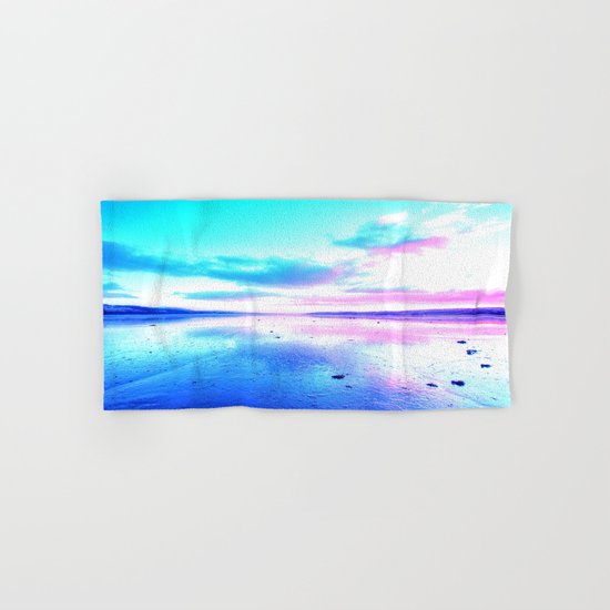 Bright Sunset Beach Hand & Bath Towel
