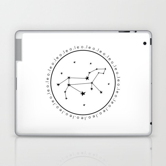 Leo | Zodiac Circle Laptop & iPad Skin