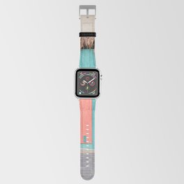 Teal and Coral Doorway Mallorca Apple Watch Band