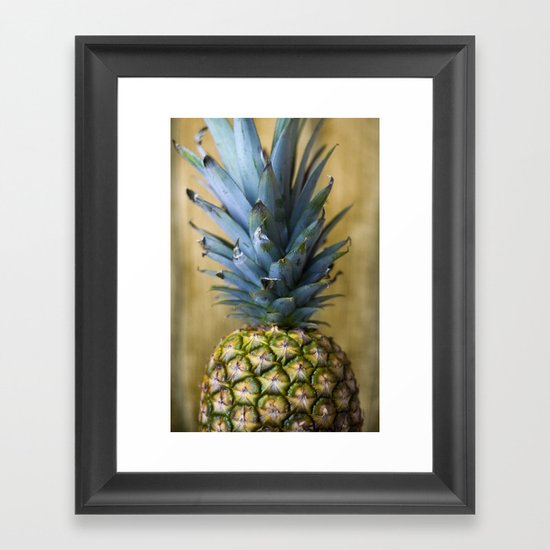 Pineapple Framed Art Print