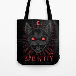 BAD KITTY Tote Bag