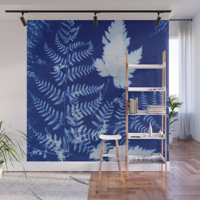 Cyanotype No. 3 Wall Mural