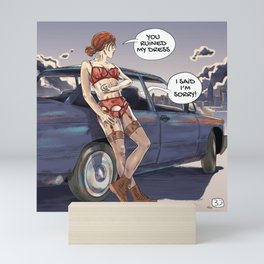 The German Car Mini Art Print