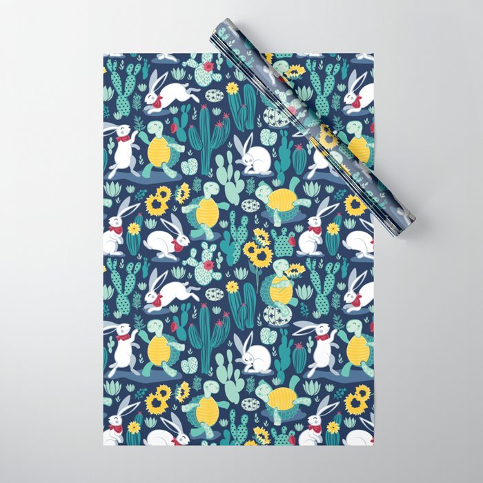 The tortoise and the hare Wrapping Paper