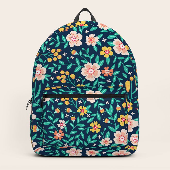 small flower backpack