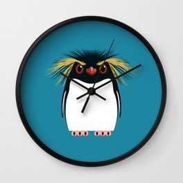 Rockhopper Penguin Wall Clock