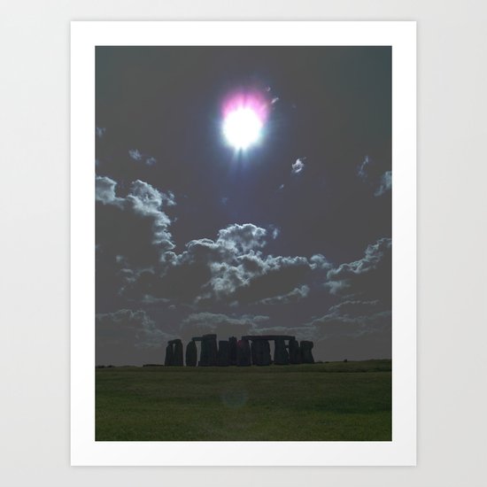 Stonehenge Art Print
