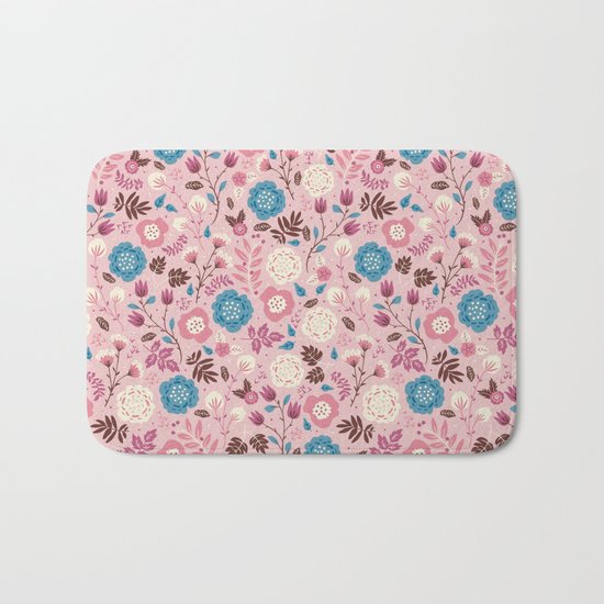 Pretty Pink Bath Mat