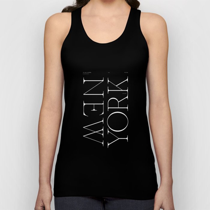 NYC Typography Tank Top