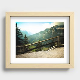 Road to the Top Recessed Framed Print
