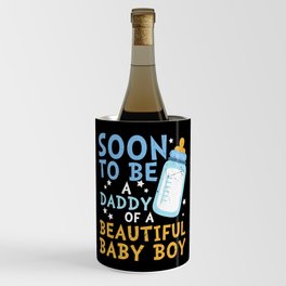 Soon To Be Daddy Of Baby Boy Wine Chiller