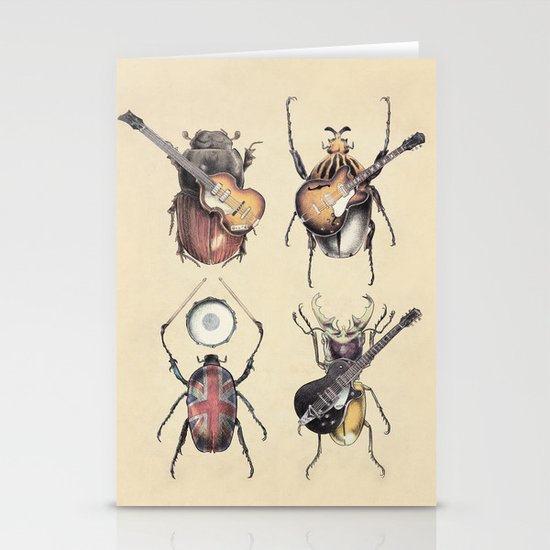 Meet the Beetles Stationery Cards