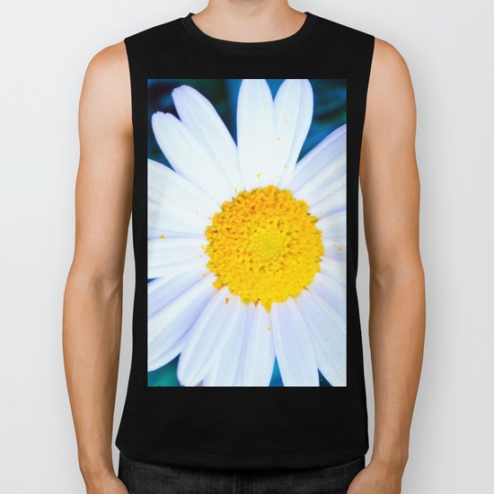SMILE - Daisy Flower #2 Biker Tank