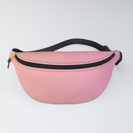 pink and orange gradient Fanny Pack