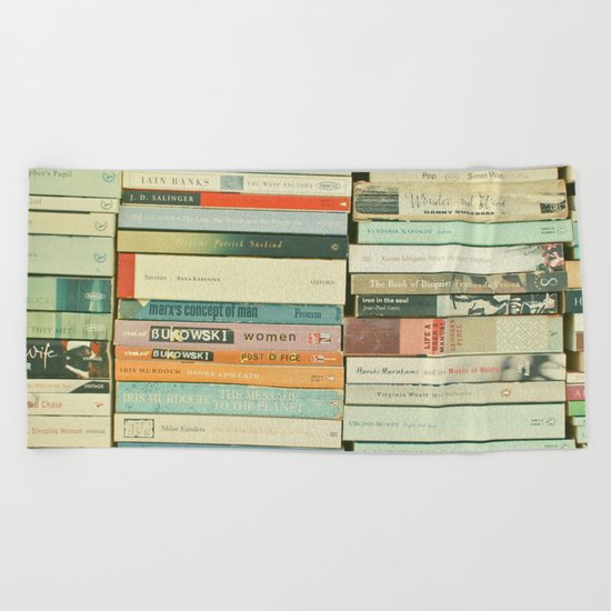 Bookworm Beach Towel