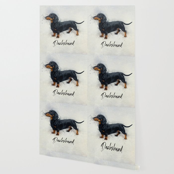 Dachshund Wallpaper By Ianmitchell Society6