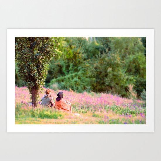 And The Wall Fell Art Print