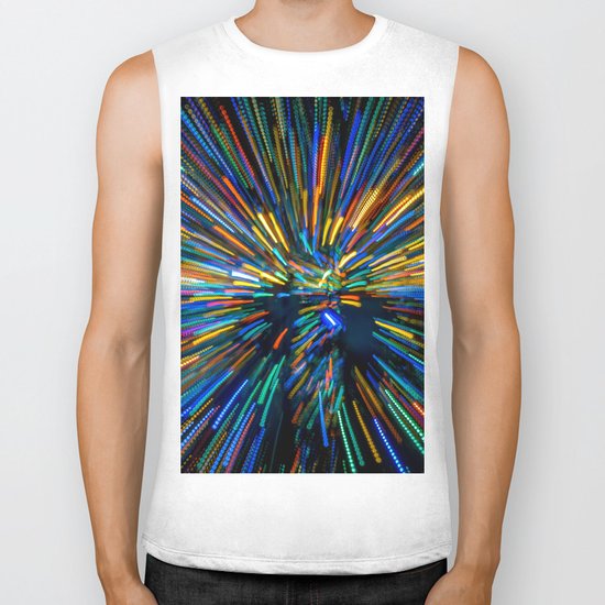 Explosion of Color Biker Tank