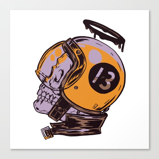 Rider 13 Canvas Print