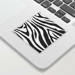 Zebra Skin Pattern Sticker
