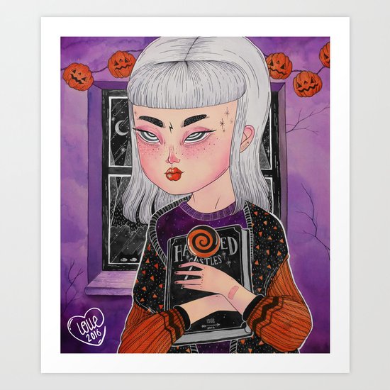 HAUNTED HOUSE Art Print