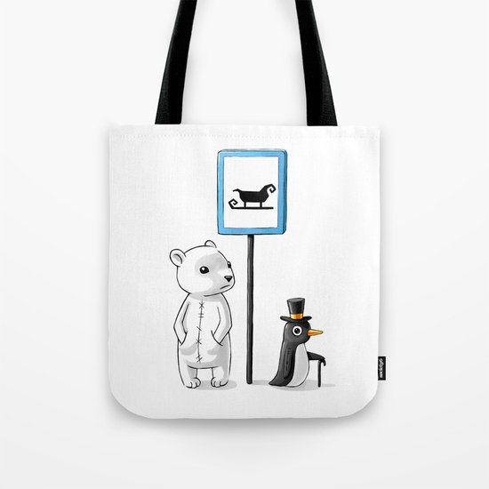 School Stop Tote Bag