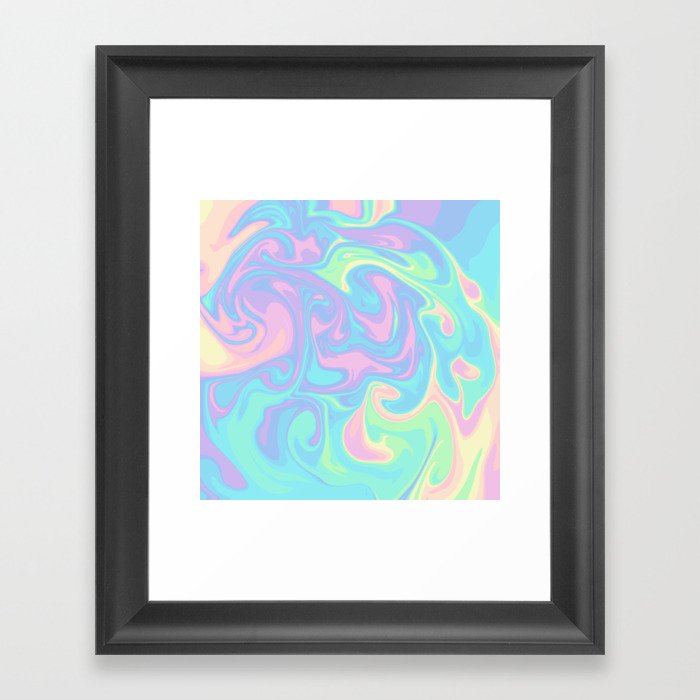 Euphoria Mood Framed Art Print