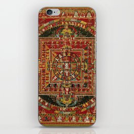 Tantric Buddhist Mandala Vairochana Sarvavid iPhone Skin