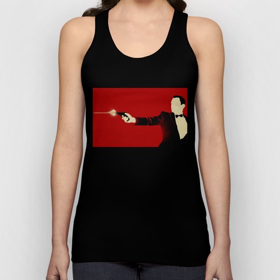 The Double Agent Unisex Tank Top