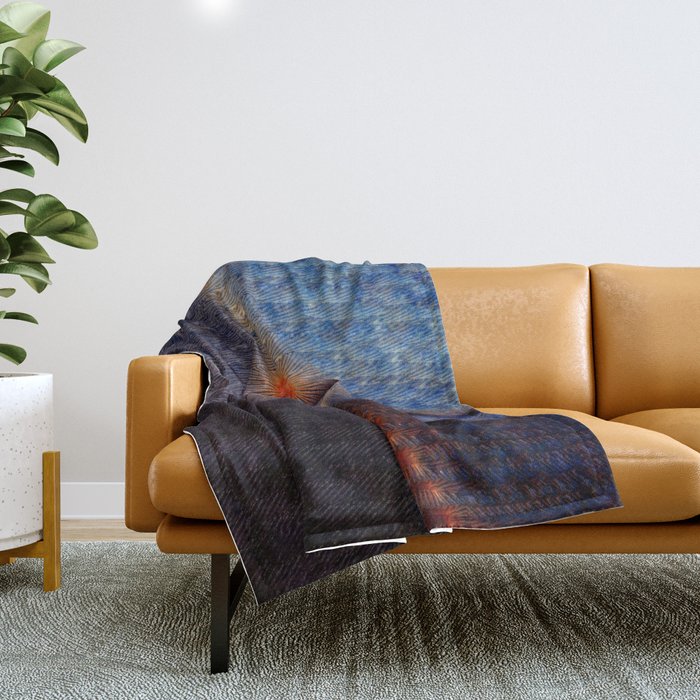 Beach house throw blankets on sale