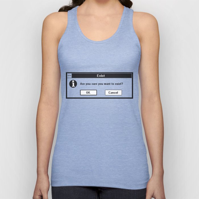 Basic Existentialism I Tank Top