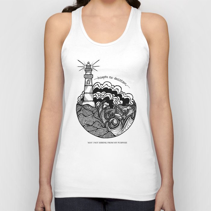 Lighthouse- Latin Sayings (Dead Language) Tank Top by The Creative  Catalyst: Nicole B Roberts | Society6