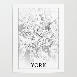 York, England, city map Poster | York, Yorkcitymap, Yorkengland, Graphicdesign, Dandistudio, Mapposter, Mapdesign, Mapprint, Mapart, Citymapprint 
