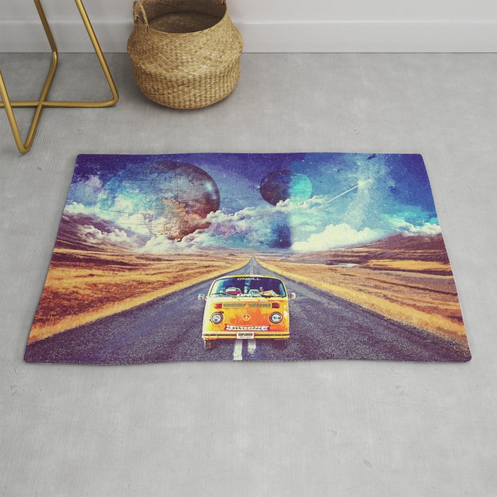 Globe trotter Rug