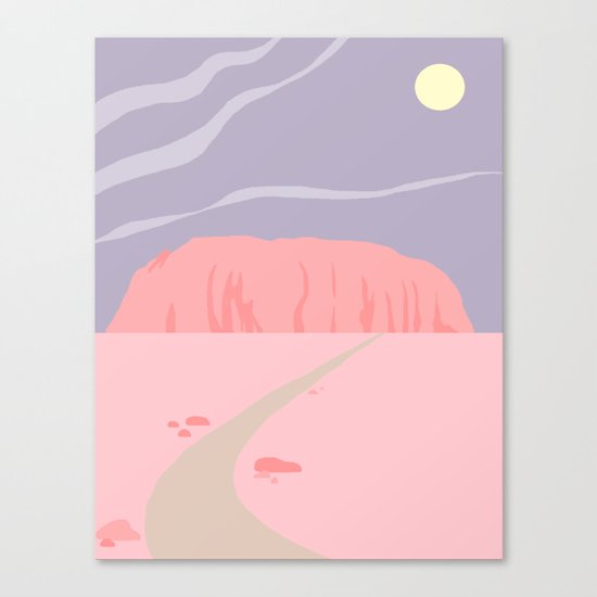 Uluru Canvas Print