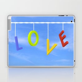 Love Is In The Air Laptop & iPad Skin