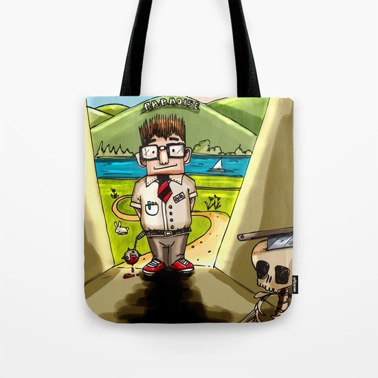 Enemy at the (Bill) Gates Tote Bag