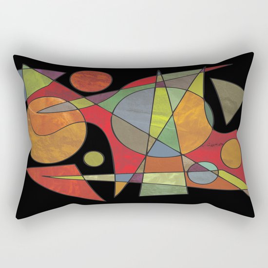 Abstract #304 Rectangular Pillow