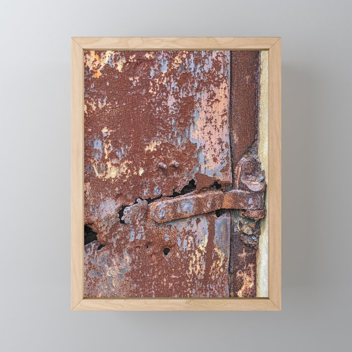 Rust 6 Framed Mini Art Print