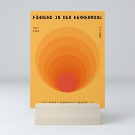 Sun Spiral | Bauhaus I Mini Art Print