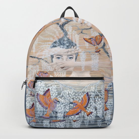 Wisteria tree Backpack